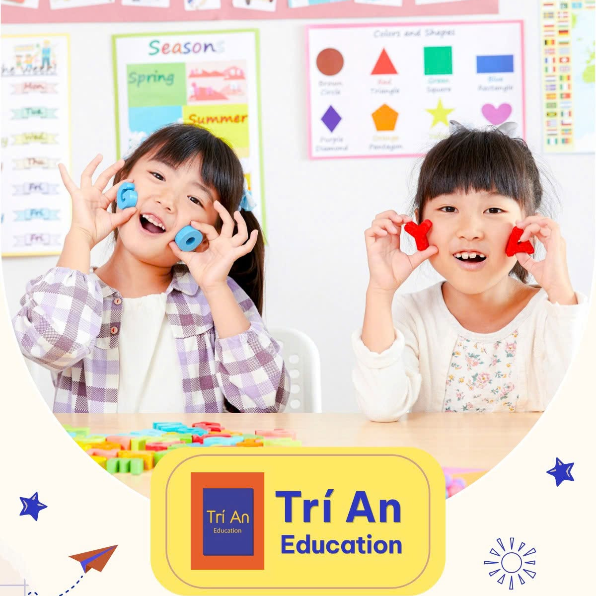 Học sinh Trí An Education trong giờ học
